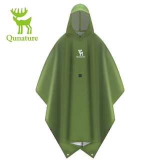 【TH Delivery】Qunature เสื้อกันฝนอเนกประสงค์ น้ำหนักเบา สำหรับเดินป่า ปีนเขา ตั้งแคมป์ 3-in-1 กันลม กันน้ำ น้ำหนักเบา ระบายอากาศได้ดี เสื้อกันฝนสะท้อนแสงสำหรับกิจกรรมกลางแจ้ง
