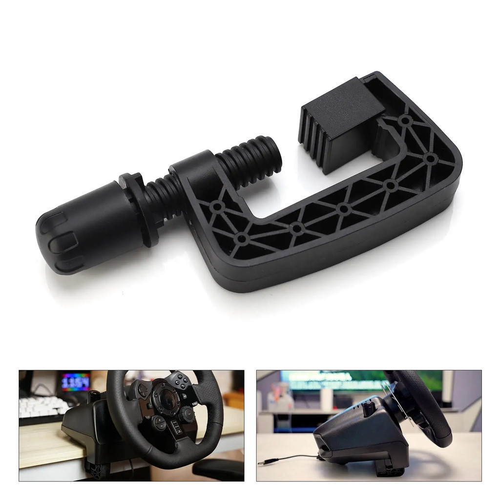 ระบบพวงมาลัย Fixing Clamp Universal สําหรับ Logitech G25 G27 G29 G920 G923 ขับรถ GT ระบบพวงมาลัย