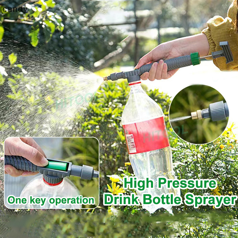 Ndy 1 ชุด,ขวดเครื่องดื่มแบบปรับได้er รดน้ําดอกไม้ SprinklerSprinkler หัวฉีดแรงดันเครื่องมือทําสวน ﻿เครื่องพ่นเอ็น