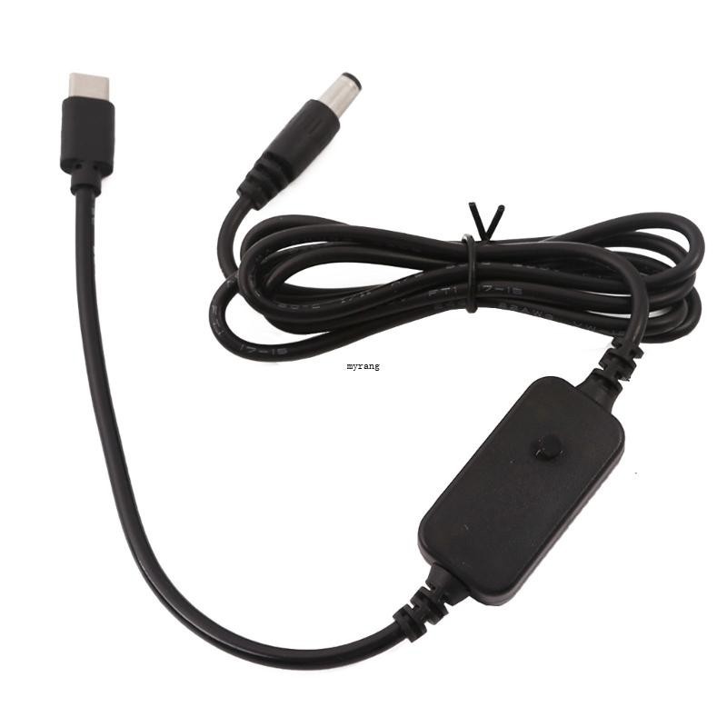 ✿ Usb C ถึง 5x2 1 มม.5V 9V 12V 15V 20V แรงดันไฟฟ้าแบบปรับได้สําหรับเราเตอร์แล็ปท็อป