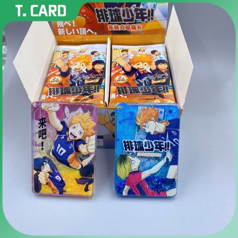 Volleyball Boys Big Sale Trading Style Collection Card Chasing Wind Club Palace Card อะนิเมะอุปกรณ์ต่อพ่วงการ์ดหนาการ์ดเด็ก