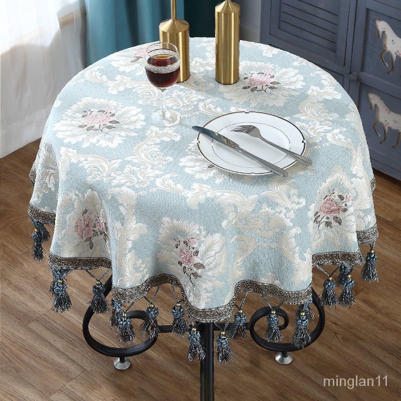 European Style Little round Table Tablecloth round Tea Table Tablecloth round Table Cloth Tablecloth