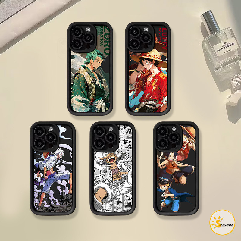 เคสนิ่มลายการ์ตูน One Piece เข้ากันได้สำหรับ Realme C53 C11 C67 11 C51 C25 C12 C17 C15 C33 C55 Note 50 C21 C20A C20 C31