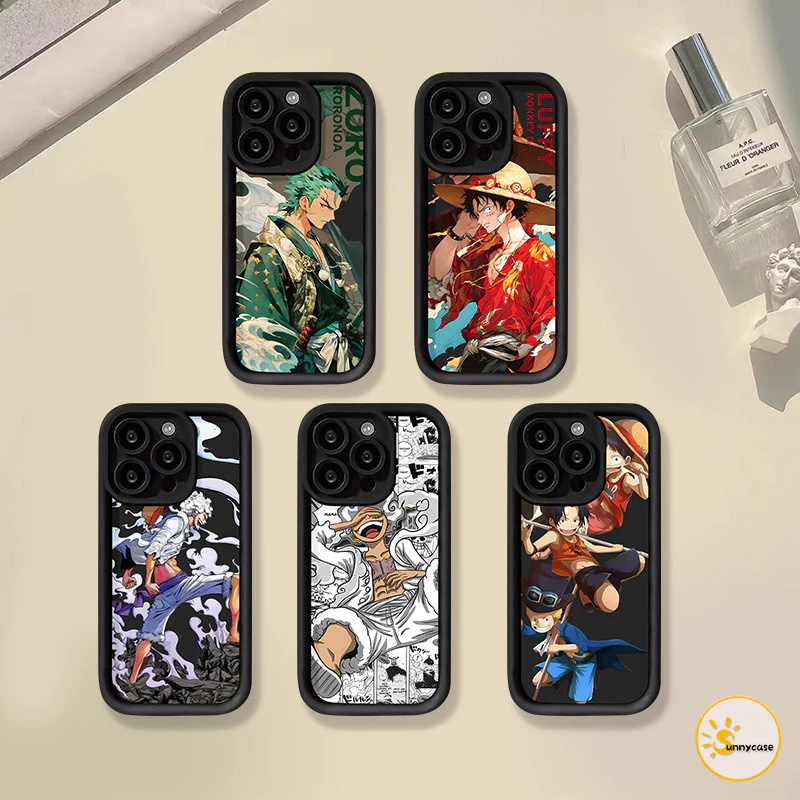 เคสนิ่มลายการ์ตูน One Piece เข้ากันได้สำหรับ Realme C53 C11 C67 11 C51 C25 C12 C17 C15 C33 C55 Note 50 C21 C20A C20 C31