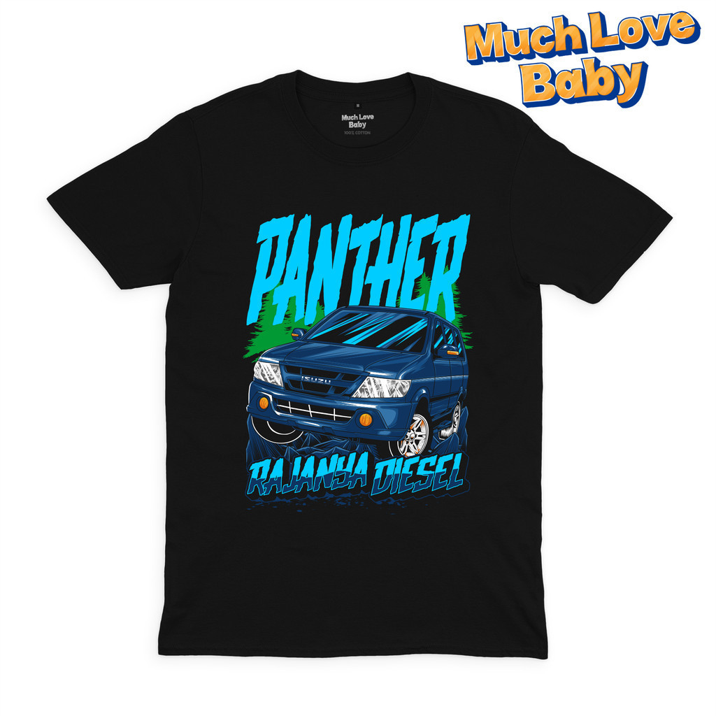 Muchlovebaby - Kaos Isuzu Panther Club Indonesia / T-shirt Otomotif Mobil oversize s-5xl