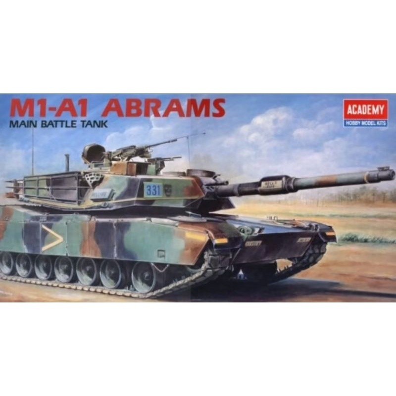 Academy 1345 1:35 M1A1 Abrams