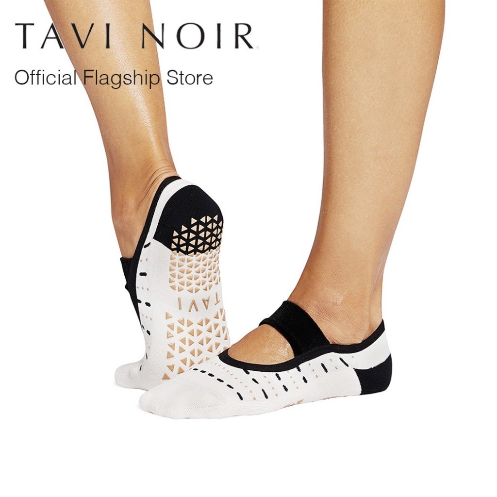 New Fall 2024 Tavi Grip Lola แทวี ถุงเท้ากันลื่น ไม่แยกนิ้วเท้า พิลาทิส บาร์ โยคะ และเต้น