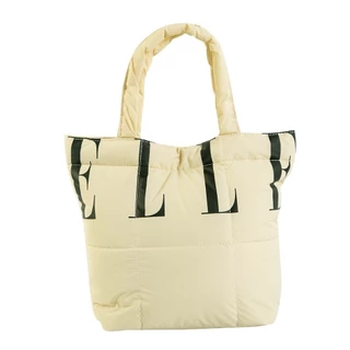 ELLE กระเป๋าผ้า Puffy Bag Marshmallow ใบเล็ก สกรีน ELLE 8 สี รุ่น H8H012