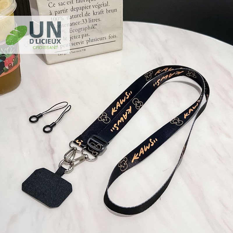 Good Brownbear Snoopy Beer โทรศัพท์ Lanyard Anti-Loss ยาว Crossbody สายคล้องคอกล้องพวงกุญแจจี้สําหรับ Iphone Huawei Xiaomi ได้ดี