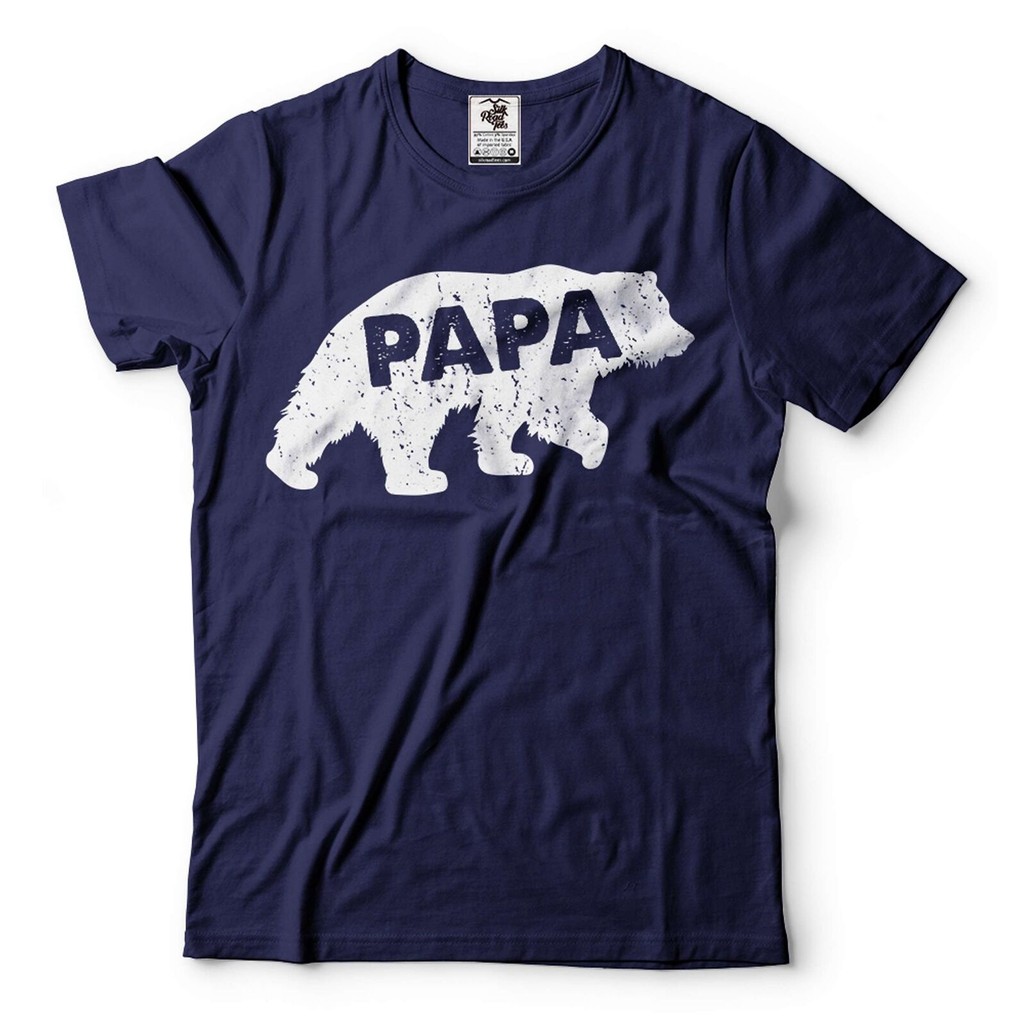 Papa Shirt Bear Shirt Fathers Day Papa Tee Papa Birthday Tee Papa