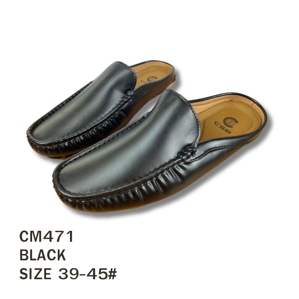 CSB รองเท้าลำลองชาย CM471 รองเท้าลำลองผู้ชายแบบเปิดส้น สไตส์แฟชั่นพื้นเตี้ย พร้อมส่ง
