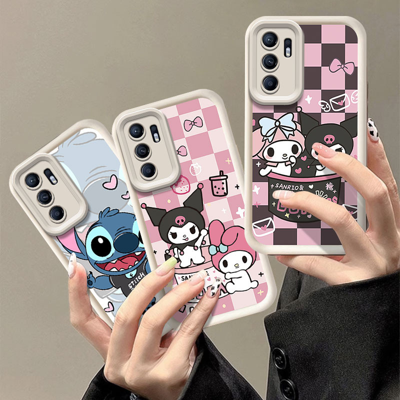 สําหรับ OPPO RENO 6Z 5G RENO 6 5G การ์ตูนอะนิเมะซิลิโคนนุ่มเคสโทรศัพท์ XXTY2