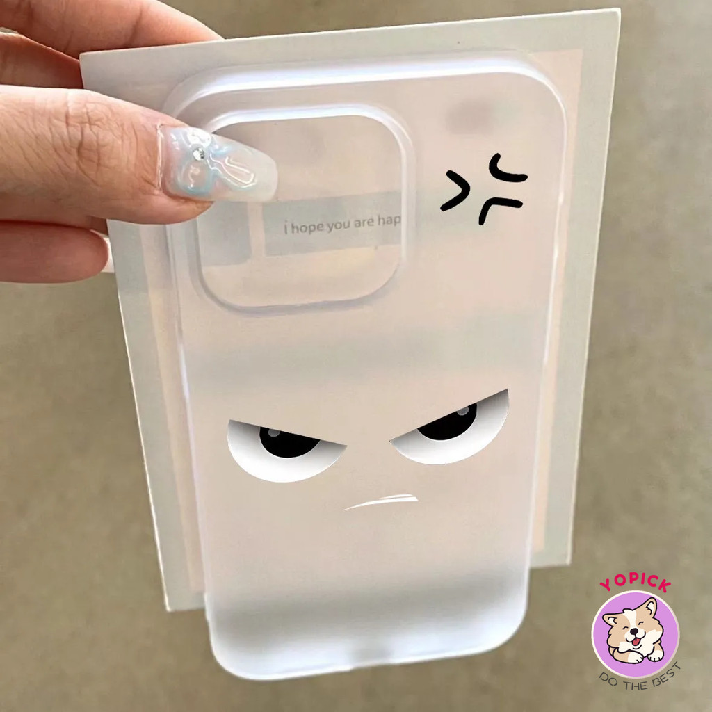 การแสดงออกที่ดุร้ายสร้างสรรค์ตลกน่ารักเคสโทรศัพท์สําหรับiphone 11 12 13Pro Max 14Plus XR XS Max 7 8 Plus SE2020 การ์ตูนฝาครอบโทรศัพท์สําหรับIPhone 15Pro Maxซิลิโคนนุ่มกรณีเพื่อนสาว