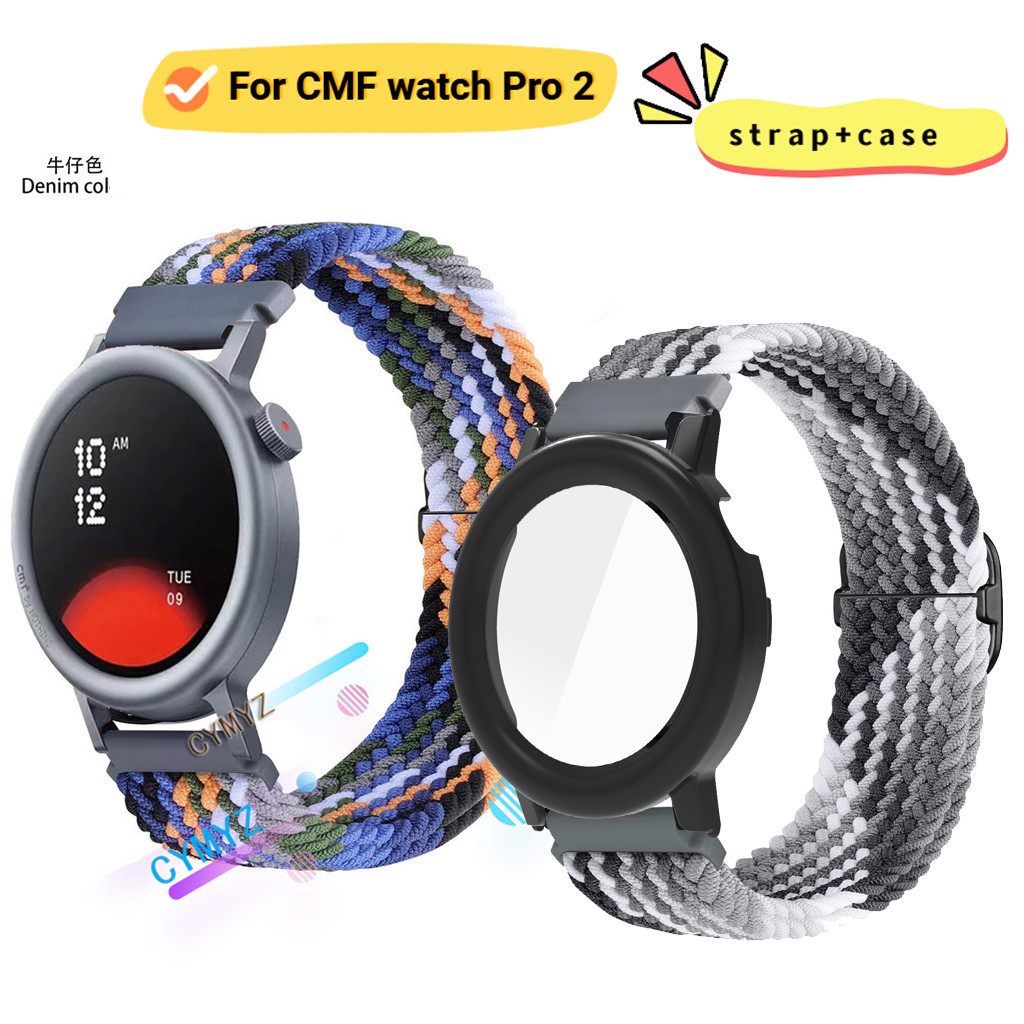 Cmf watch pro 2 สายไนลอนสําหรับ CMF watch pro 2 สายนาฬิกาอัจฉริยะสายรัดข้อมือกีฬา CMF watch pro 2 กร