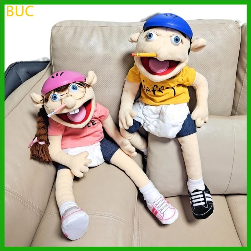 Buc Jeffy Puppets Jeffy Hand Puppet ของเล่นตุ๊กตาหุ่นมือ Jeffy ตุ๊กตาหุ่น