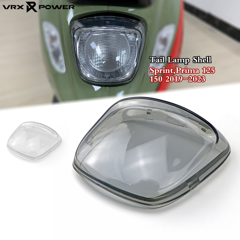 ไฟท้ายสําหรับ Vespa Sprint Primavera 2019-2023 สกู๊ตเตอร์ด้านหลังหยุดโคมไฟ Visable ฝาครอบ