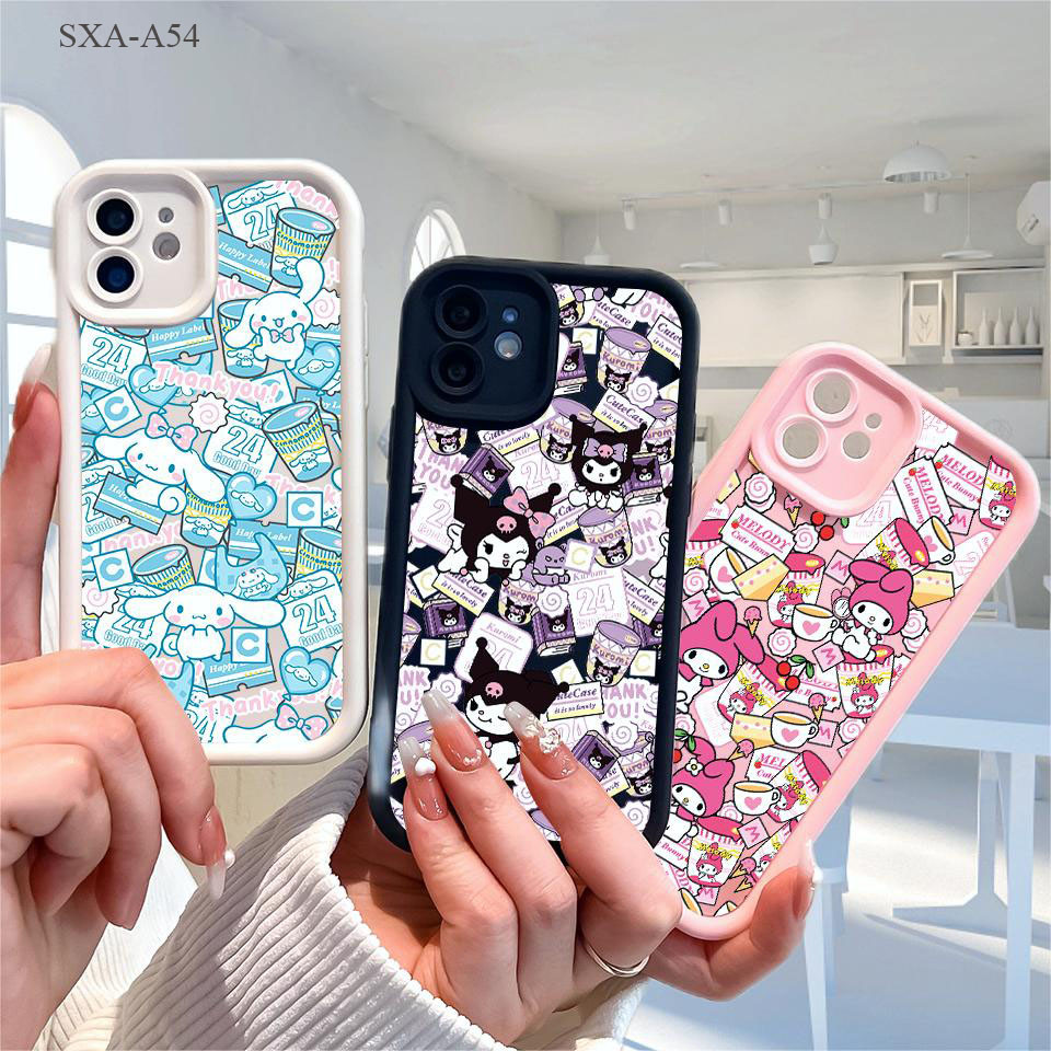 เคส For Samsung Galaxy A54 A53 A05S A05 A15 A34 A12 A14 A04S A03 A03S A02S A23 A24 A25 A04 A50 A50S A22 A51 4G 5G JGS