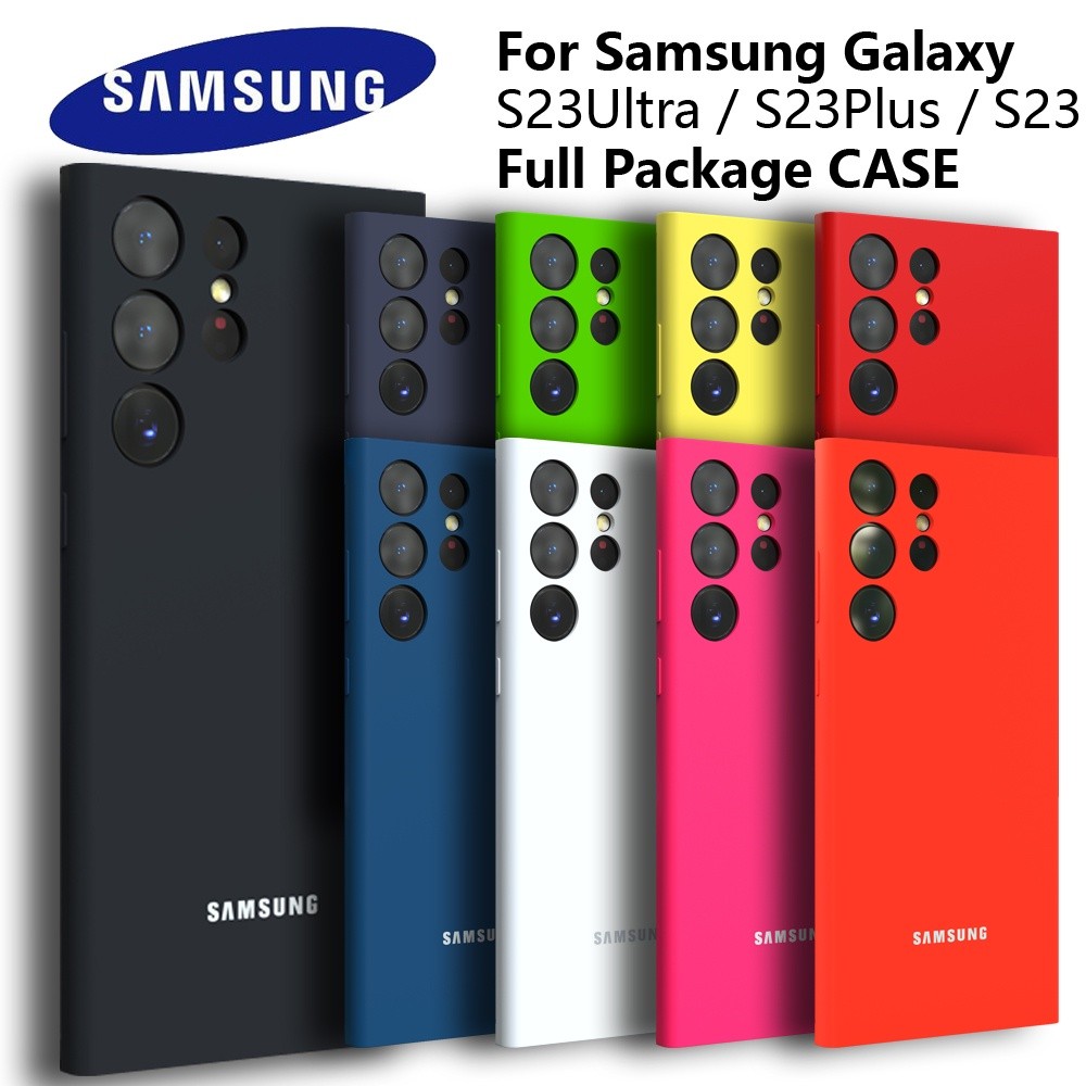 Samsung Galaxy S23 S23 Plus S23 Ultra Case Silky Silicone Cover Soft-Touch Back Protective Housing For S23Ultra S23Plus S23+