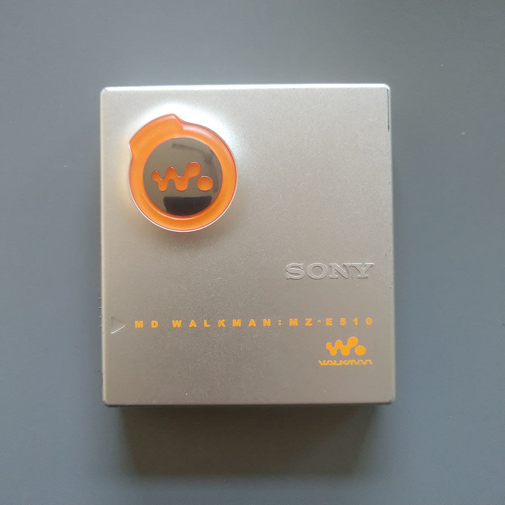 โทรศัพท์ Sony MD Walkman MZ E510 เครื่องวอล์คแมนดั้งเดิม