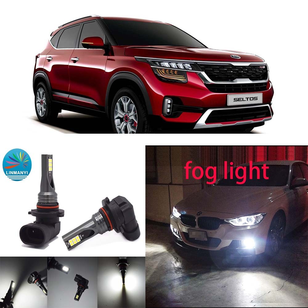 สําหรับ KIA SELTOS (SP2, SP2I) 2019-2023 (โคมไฟหมอก) -หลอดไฟ LED LAI ด้านหน้า 6000K 12V-24V สีขาวสว่