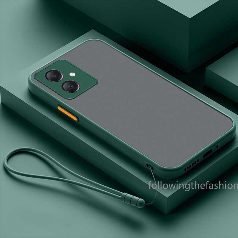 ปลอกสําหรับ OPPO A3x 4G A3 x 5G 2024 โปร่งแสงอะคริลิค Frosted Candy Case Clear ฝาหลังปลอกพลาสติกด้าน