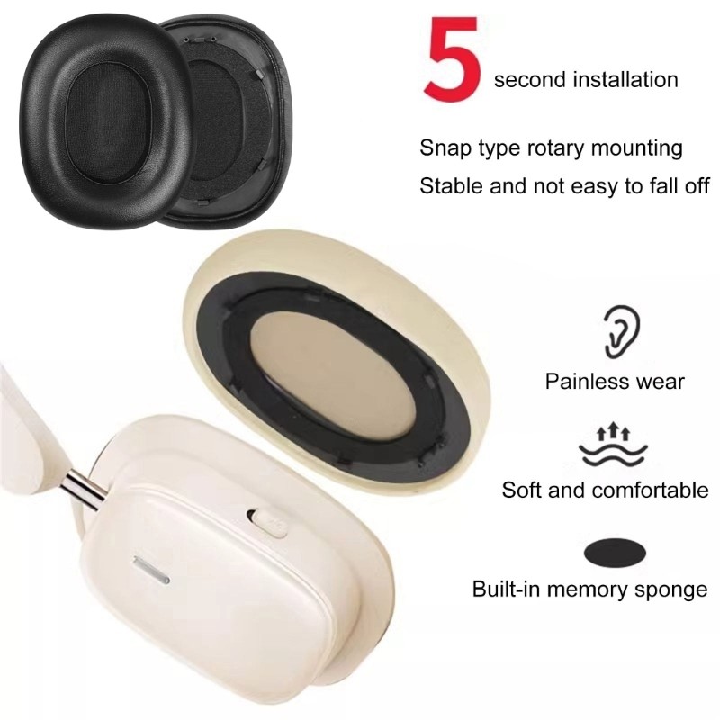 WU Comfort Ear Pad สําหรับ H1i หูฟังแผ่นรองหูฟัง Superior Noise Blocking Cushion