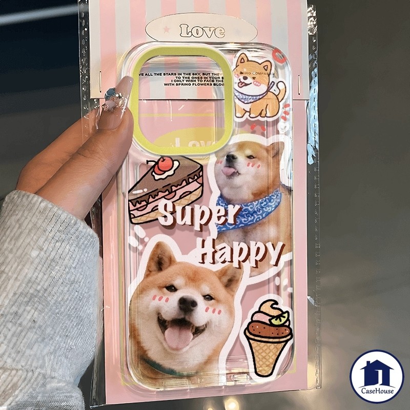 เคสนิ่มใสลายแมวหมาสุดน่ารักเข้ากันได้กับ OPPO A38 A16 A54 A58 A17 A15 A57 A7 A12 A5s A53 A18 A33 A12E A78 A9 A5 A15s