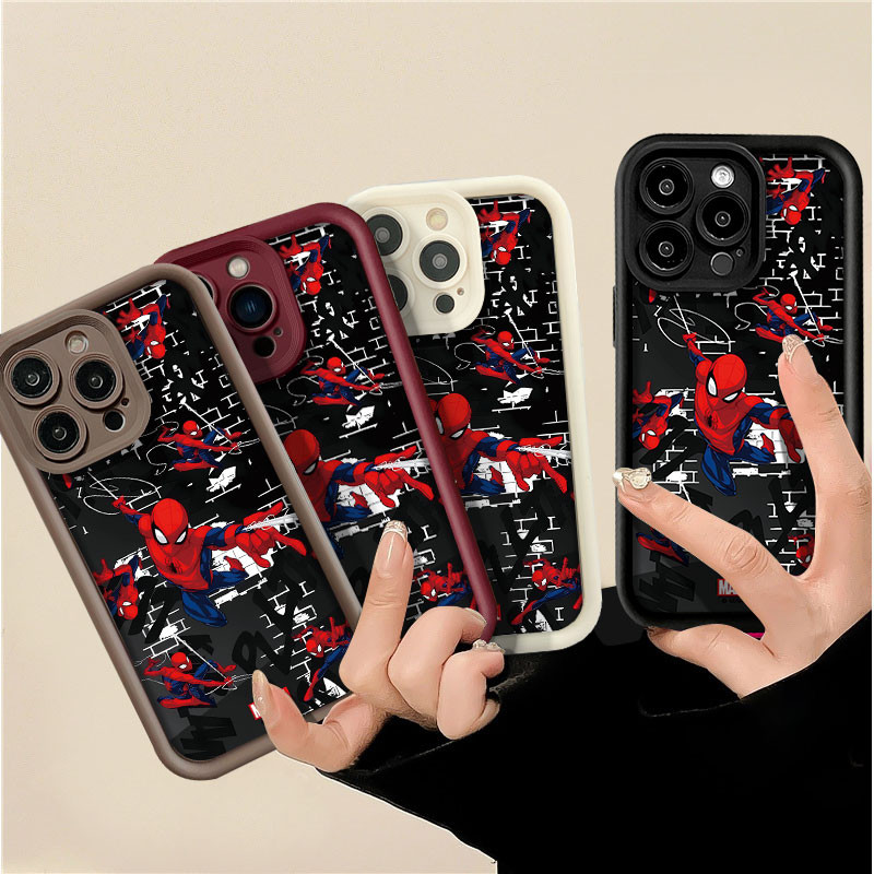 Cool Flying Spiderman สําหรับ OPPO A16K A16E A36 A76 A58 A74 A95 A83 F11 Pro F5 F7 F9 Reno 2f 2z 5 8