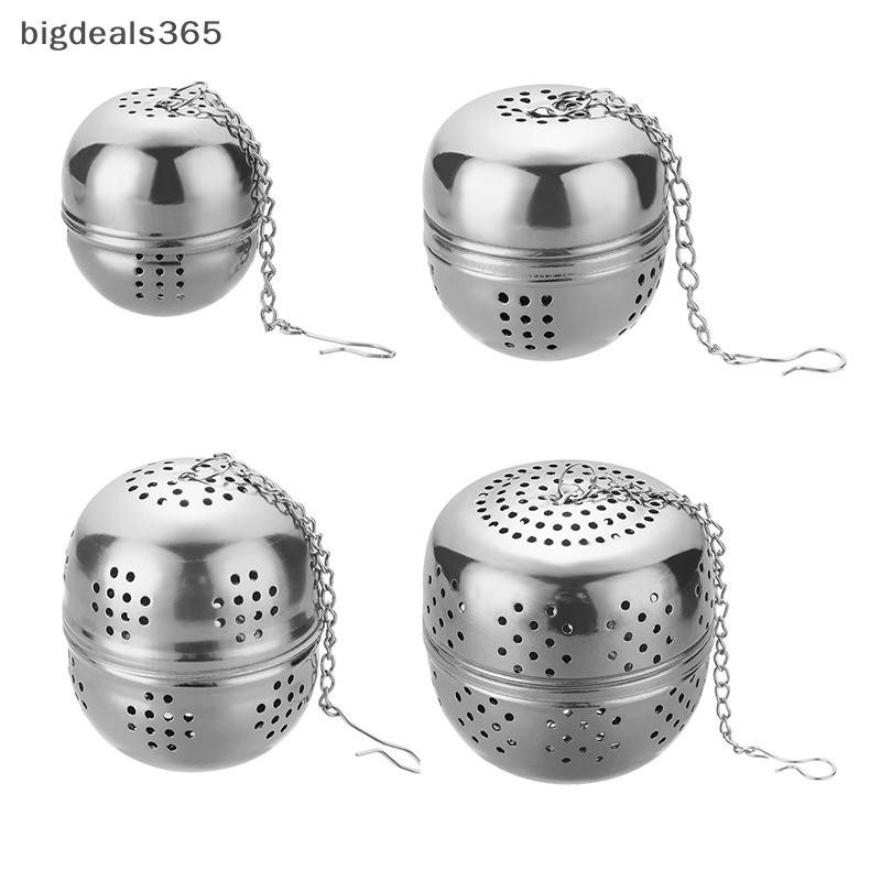[bigdeals365] สแตนเลสบอลชารั่วบอลชารั่วตาข่ายกรองกรองชา Infuser สต็อกใหม่