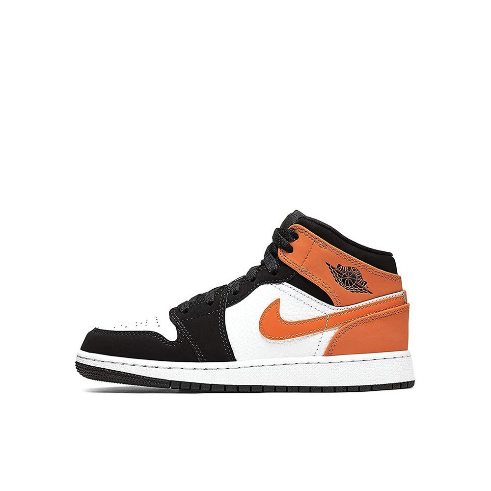 Nike GS Air Jordan 1 Mid "Shattered Backboard" Sneakers 554725-058 Unused 554725-058