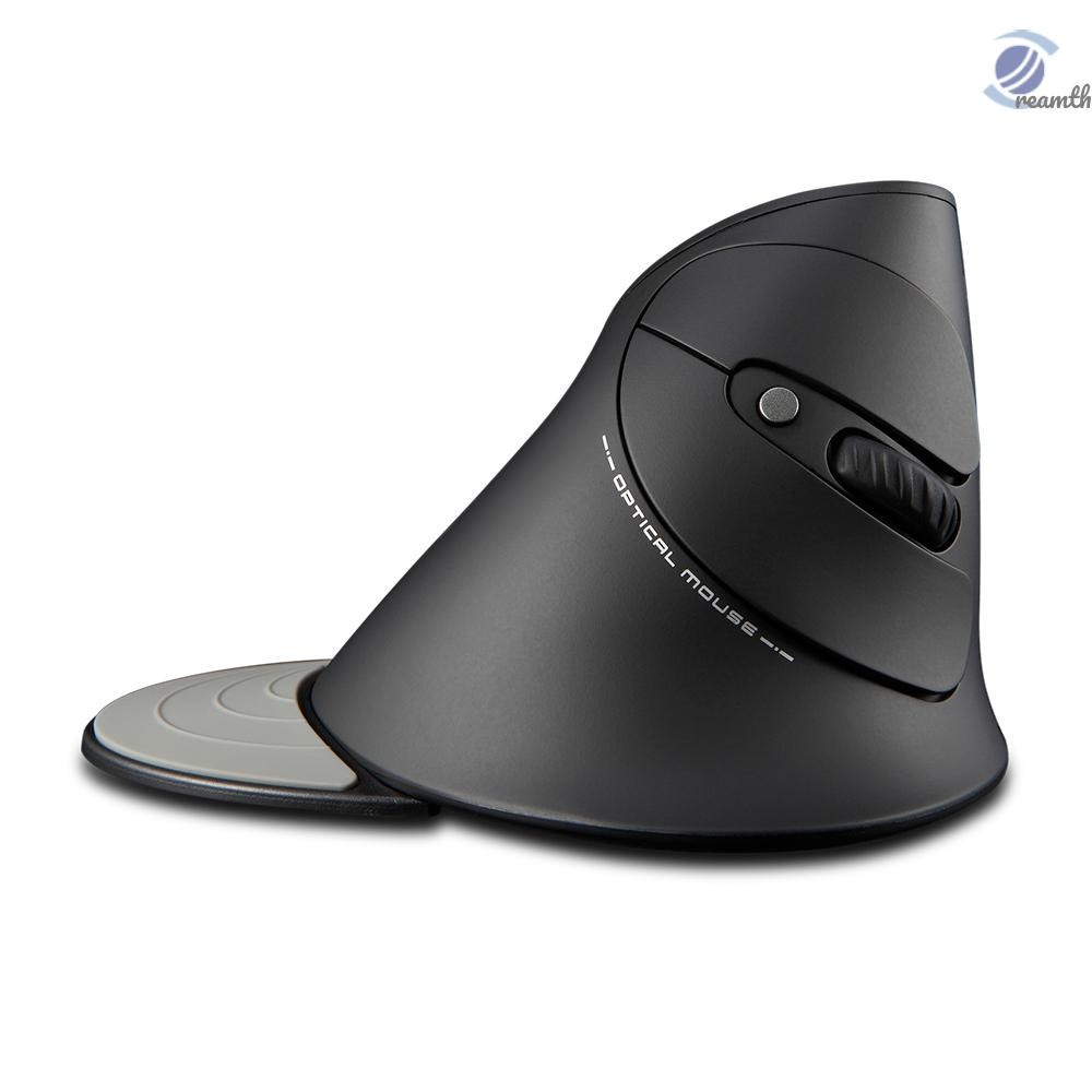 [MCDM]ZELOTES F-17 เมาส์แนวตั้ง เมาส์สําหรับเล่นเกมไร้สาย 2.4GHz 6 คีย์เมาส์ออปติคัลตามหลักสรีรศาสตร์พร้อม 3 ความเร็วการเคลื่อนไหวที่ปรับได้สําหรับแล็ปท็อปพีซี