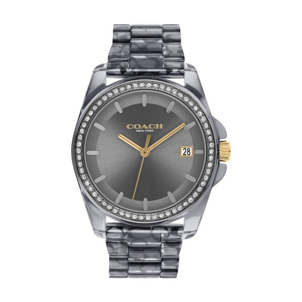 Coach CO14504273 Women Grson Grey Watch 36 mm.นาฬิกาผู้หญิง นาฬิกาข้อมือผู้หญิง