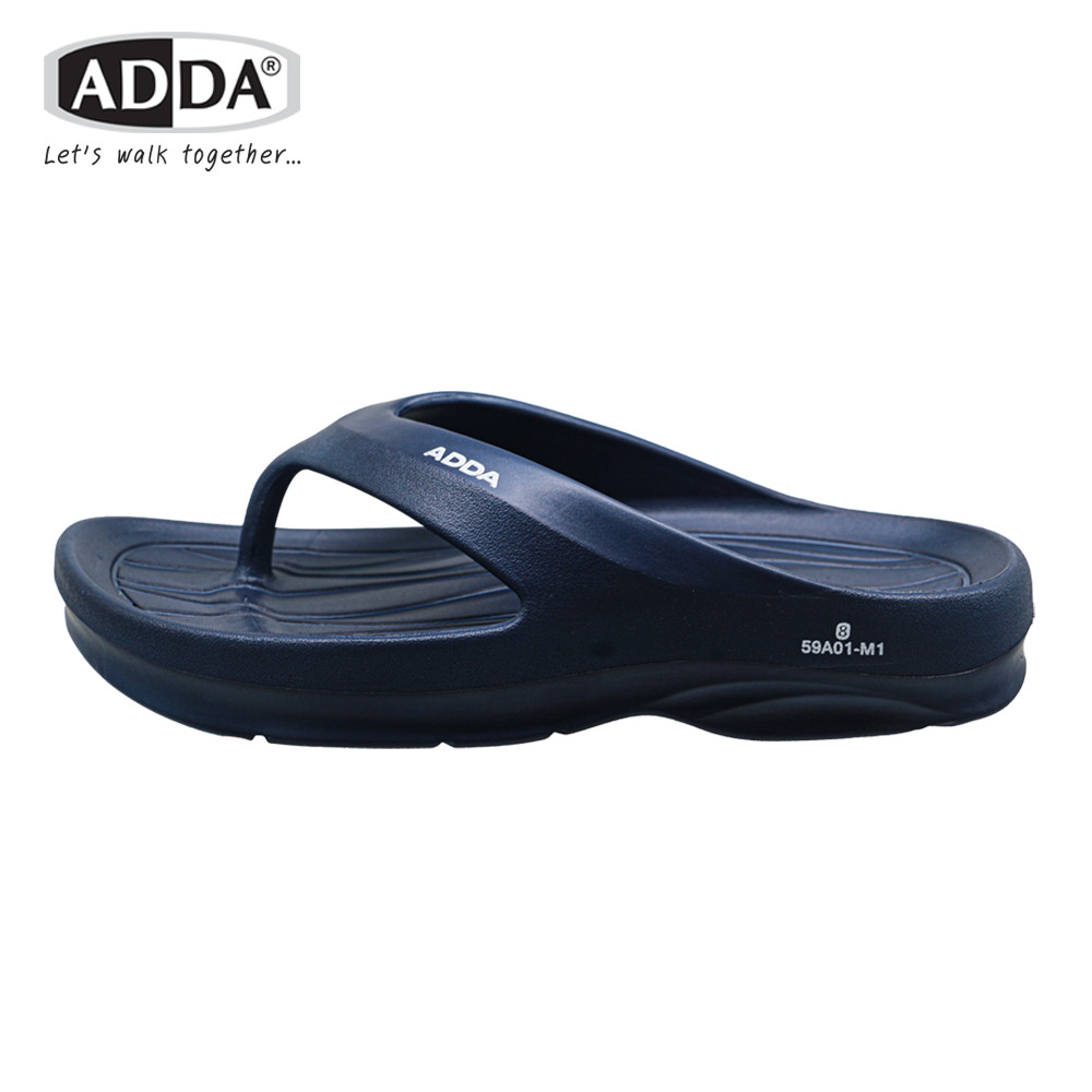 ใหม่ ADDA รองเท้าแตะ รองเท้าลำลอง แบบหนีบ สำหรับผู้ชาย รุ่น 59A01-M1 (ไซส์ 7-10) พร้อมส่งด่วน