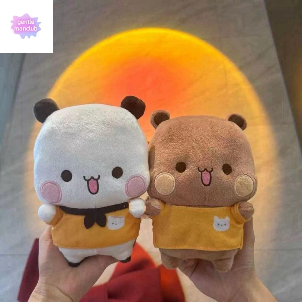 Gentlemanclub Kawaii ตุ๊กตาตุ๊กตา Bubun และ Dudu, การ์ตูน Soft Bubun และ Dudu Panda ตุ๊กตา Plush, ตุ๊กตาหมีแพนด้าน่ารักตุ๊กตา Bubu และ Dudu ตุ๊กตาของเล่นเด็กวัน