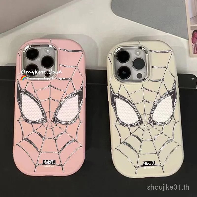 IPhone 15 14 13 12 11 Pro XR x XS MAX 13PLUS 7 8 PLUS se2020 Spider-Man รูปแบบเคสโทรศัพท์ DROP Protection ซิลิโคน5uwp