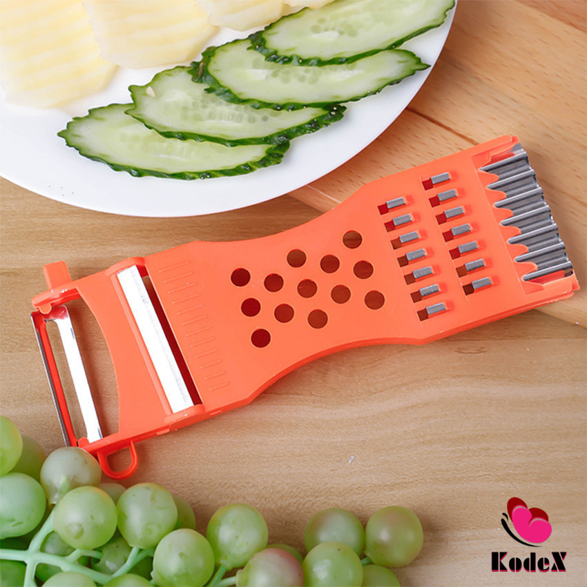 KDX ที่ขูดมะละกอ แบบหนา มีดปอกผลไม้ 5in1 พร้อมส่ง veggie chopper