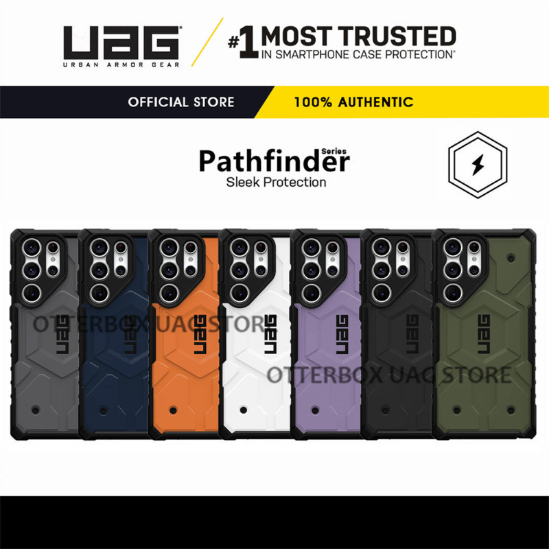 Uag Samsung Galaxy S24 Ultra / S24+ Plus / S24 / Galaxy S23 Ultra / S23+ Plus / S23 Case Pathfinder Magnetic Casing ทนทานกันกระแทกฝาครอบป้องกัน