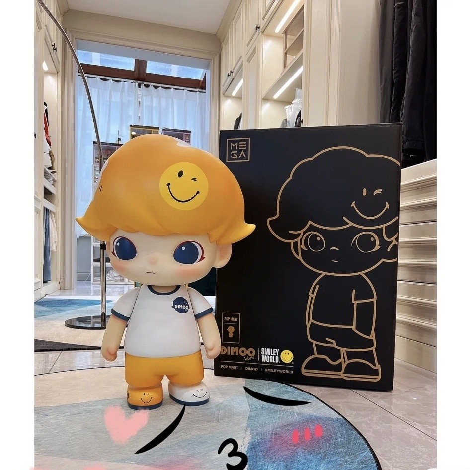 【พร้อมส่ง】dimoo 1000% Bubble Mart dimoo1000 Bath Blind Box Quat Handhanded Begina Decoration Series 