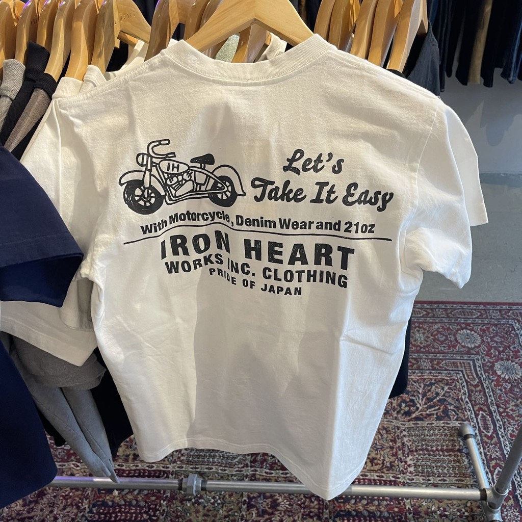 IRON HEART tianheartIHT-2404 7.5oz เสื้อยืดแขนสั้นผู้หญิง