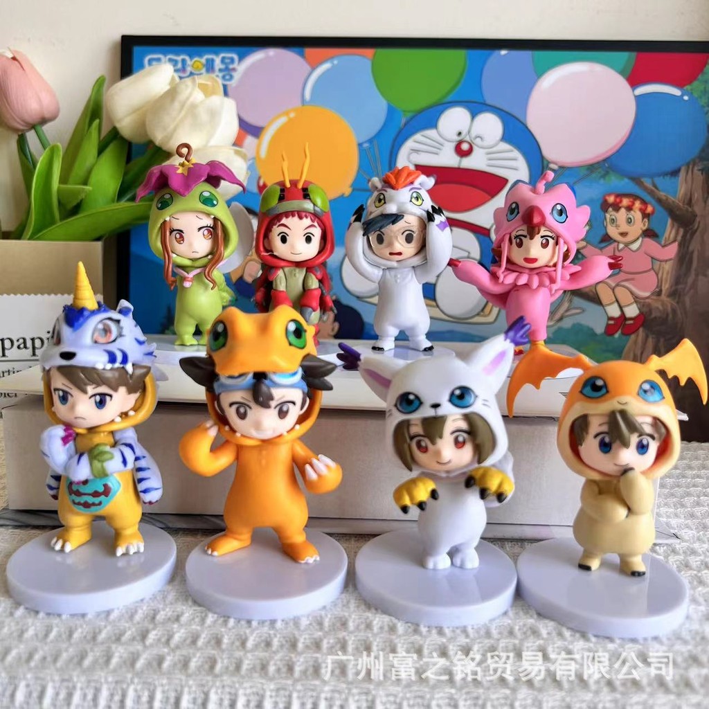 เครื่องประดับทำมือ Digimon Anime Blind Box Yagu Beast Mechanical Tyrannosaurus Beast Mechanic Dragon