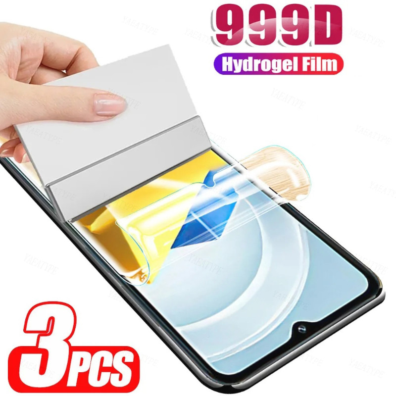 999d Full Cover HD Clear Soft Hydrogel ฟิล์มสําหรับ Xiaomi หมายเหตุ 10 CC9 Pro Lite CC9e A3 Anti Scr