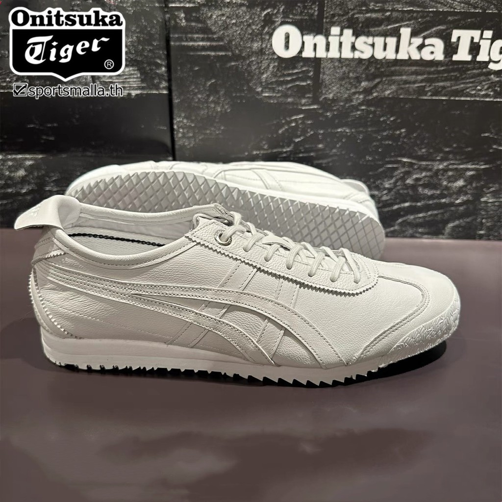 Onitsuka MEXICO 66 SD Pure White ผู้ชายผู้หญิงคลาสสิกรองเท้าลําลอง 1183A872