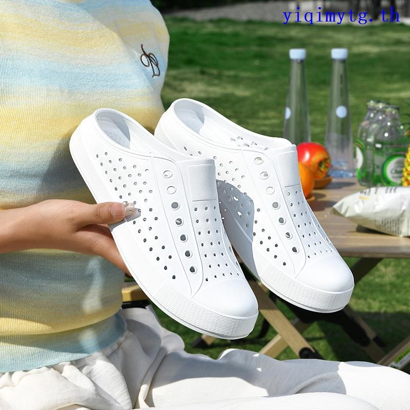 Wnc Native รองเท้า รองเท้าพื้นเมือง สําหรับผู้ชาย ผู้หญิง รองเท้าแตะ พร้อมฟรี jibbitz