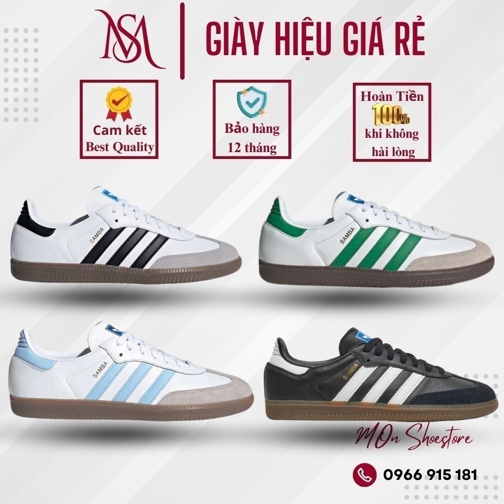 [สูง] รองเท้า Adidas samba Classic, รองเท้า samba ผู้ชายผู้หญิง, samba, 4ii