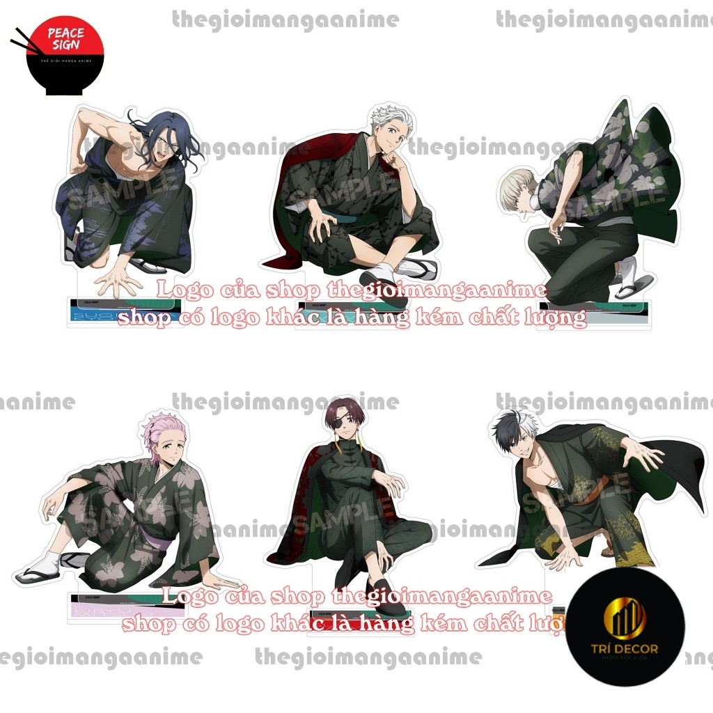 Standee รุ่น WIND BREAKER ver COSTUME อะคริลิค micha รูปปั้นพิมพ์อะนิเมะของขวัญ