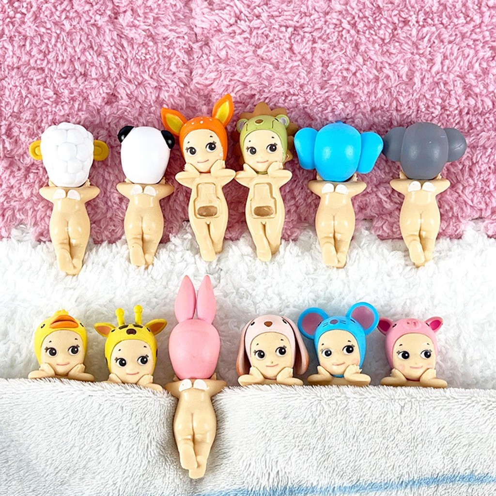 Sonny Angel มุมตกแต่งตุ๊กตาการ์ตูนเครื่องประดับ Figurines Dash อุปกรณ์ตกแต่งประณีต Dashboard หัตถกรรมรถเครื่องประดับบ้าน unhcxeth