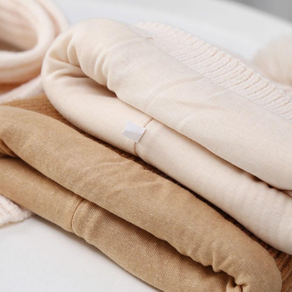 OSIER ชุดหมวกและผ้าพันคอดอกไม้ Pompon สไตล์การ์ตูนหมีน่ารัก สำหรับเด็กในฤดูหนาว - รูปที่ 2