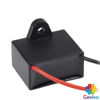 Covivo คาปาซิเตอร์พัดลม CBB61 1.5uF/1.8uF ชิ้นส่วนพัดลม 450V Capacitor