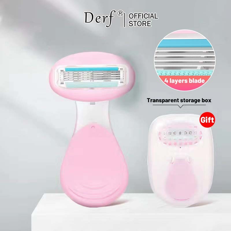 เครื่องโกนหนวดใต้วงแขนเครื่องโกนหนวดบิกินี่มีดโกนผมเพื่อปกป้องผิวที่ราบรื่นและไม่เจ็บปวดเหมาะสําหรับทั้งร่างกาย