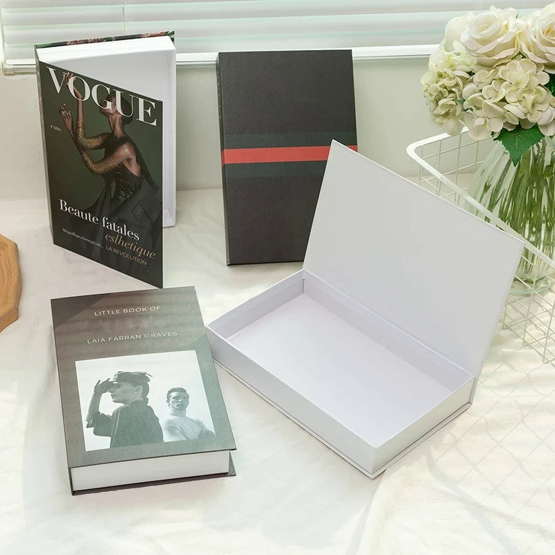 Simulation Books Decor Model Modern Fake Books Accessories for Home Decorative Luxury Coffee Bar Off